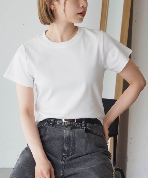 tiptop tシャツ 「選べる2サイズ」綿100％フライスTシャツ