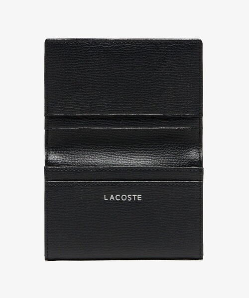 LACOSTE カードケース シュリンクレザー 名刺入れ : ZOZOTOWN