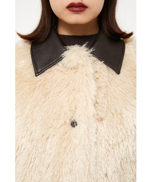 LAGUA GEM（ラグアジェム） コート FREE アイボリー レディース