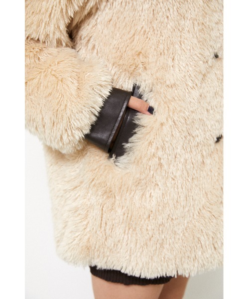 laguagem ラグアジェム　アウター　未使用　アイボリー LAGUA GEM（ラグアジェム） コート FREE アイボリー レディース