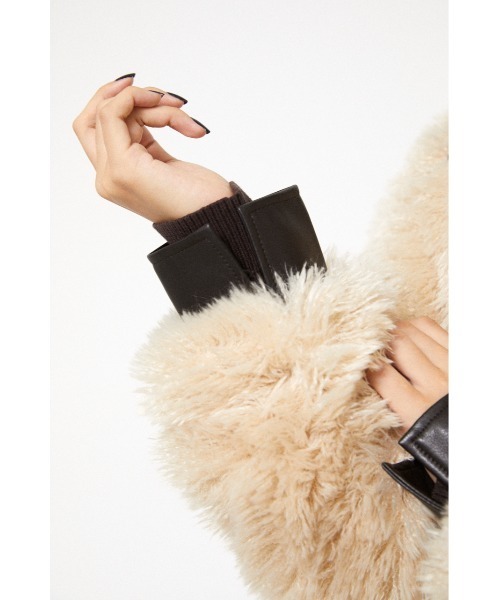 LAGUA GEM（ラグアジェム） コート FREE アイボリー レディース