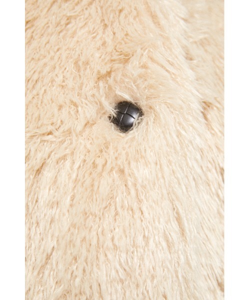 LAGUA GEM（ラグアジェム） コート FREE アイボリー レディース