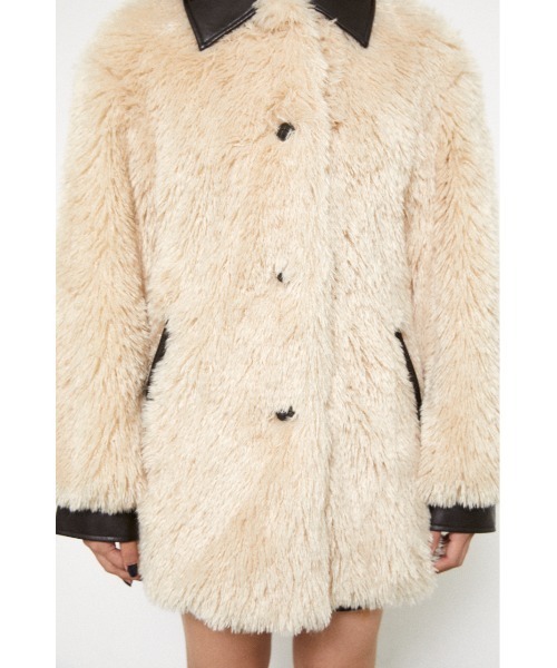 LAGUA GEM（ラグアジェム） コート FREE アイボリー レディース