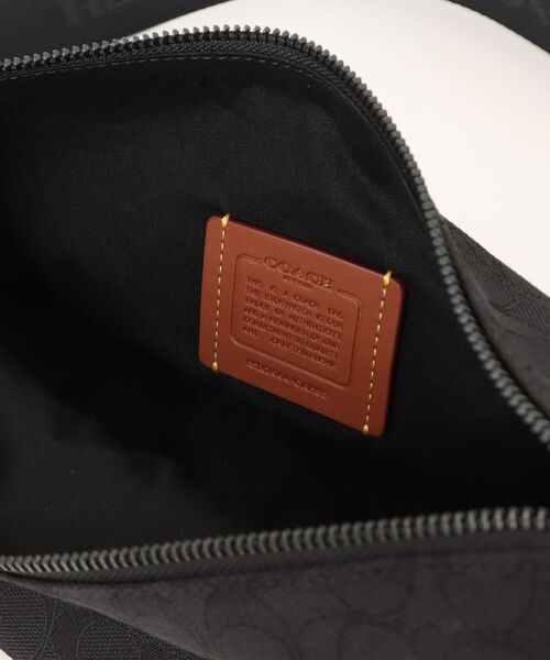 【COACH】 ホール ソフトスリングバッグ シグネチャージャカード COACH ショルダーバッグ ホール ソフト スリング バッグ