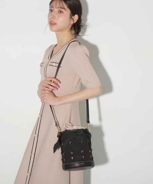 ☆JILLSTUART☆ バケットバッグ ショルダーバッグ JILL by STUART ショルダーバッグ バッグ レースアップバケツ
