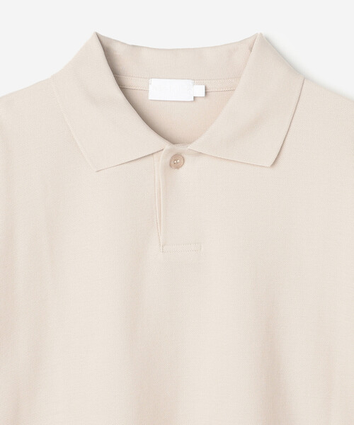 ポロシャツ ポロ handvaerk | コットンピケ ショートポロシャツ WOMEN レディース handvaerk ポロシャツ ポロ | コットンピケ ショートポロシャツ