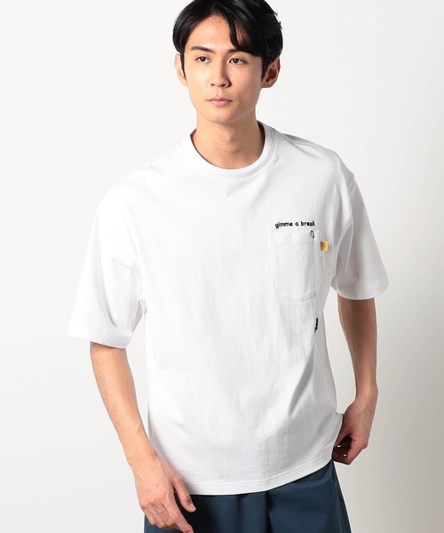 【COBMASTER(コブマスター)】ポケット刺繍Tシャツ COB MASTER tシャツ Cobmaster(コブマスター)ピグメント加工