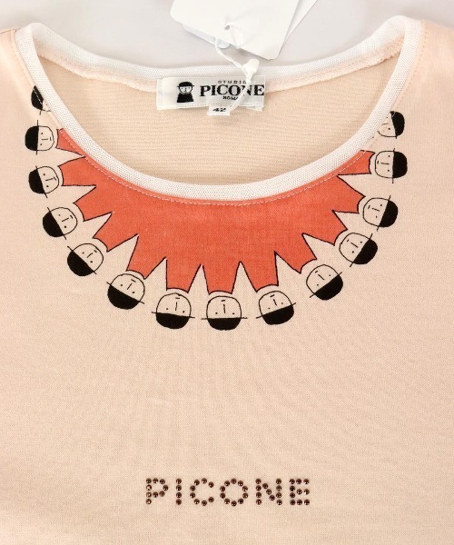 sen　PICONE ピッコーネ　半袖Tシャツ STUDIO PICONE（スタジオピッコーネ） tシャツ コットン100％冷感