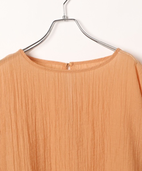 LEPSIM ブラウス シャツ クリンクルブラウス 492797 レディース