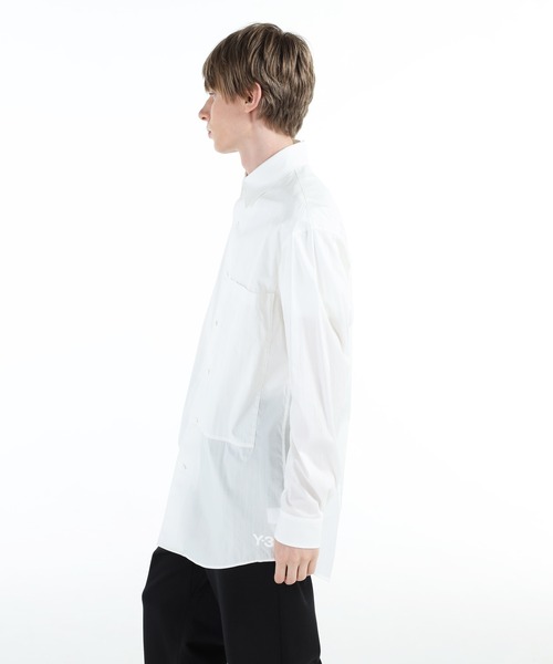 Y-3 シャツ SPORTY COTTON SHIRT メンズ レディース : ZOZOTOWN Yahoo