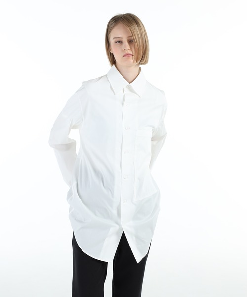 Y-3 シャツ SPORTY COTTON SHIRT メンズ レディース : ZOZOTOWN Yahoo