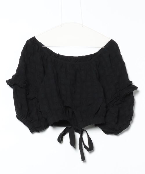 SLY ブラウス SLY ブラウス シャツ FRONT ZIP SHIRRING BL フロント ジップ