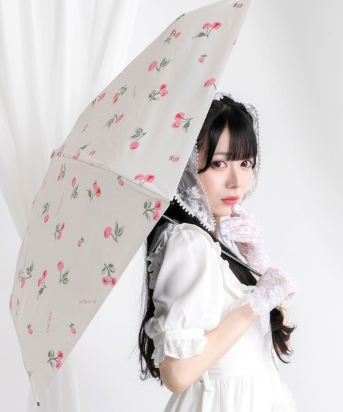 DearMyLove 晴雨兼用 日傘 長傘 uvカット 折りたたみ傘 形状記憶 軽量