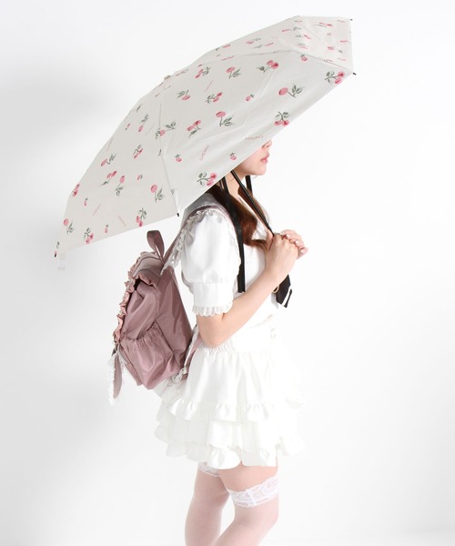 DearMyLove 晴雨兼用 日傘 長傘 uvカット 折りたたみ傘 形状記憶 軽量