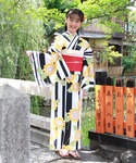 浴衣 ときめきジュニア恋浴衣2点セット キッズ...の詳細画像1