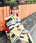 浴衣 ときめきジュニア恋浴衣2点セット キッズ...の詳細画像4