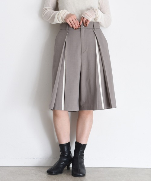 Eimee Law（エイミーロウ） ハーフパンツ パンツ ボックスプリーツ