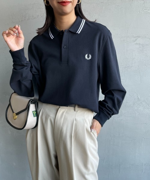 FRED PERRY（フレッドペリー） ポロシャツ ポロ ツインティップライン