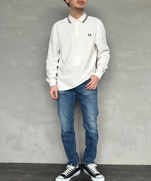 FRED PERRY（フレッドペリー） ポロシャツ ポロ ツインティップライン