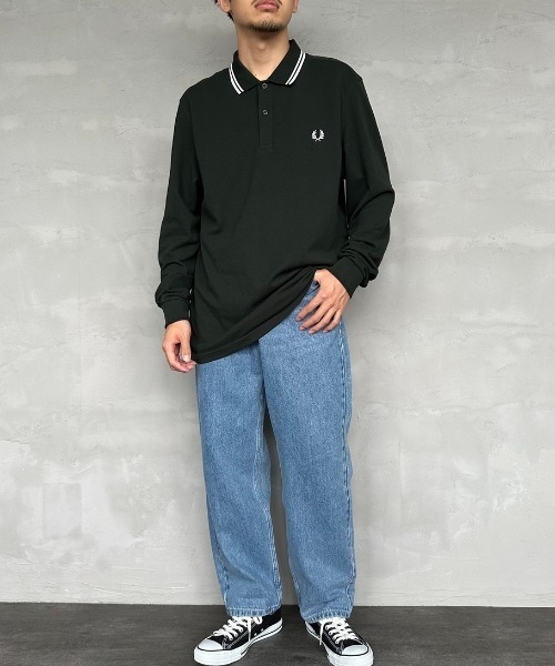 FRED PERRY（フレッドペリー） ポロシャツ ポロ ツインティップライン