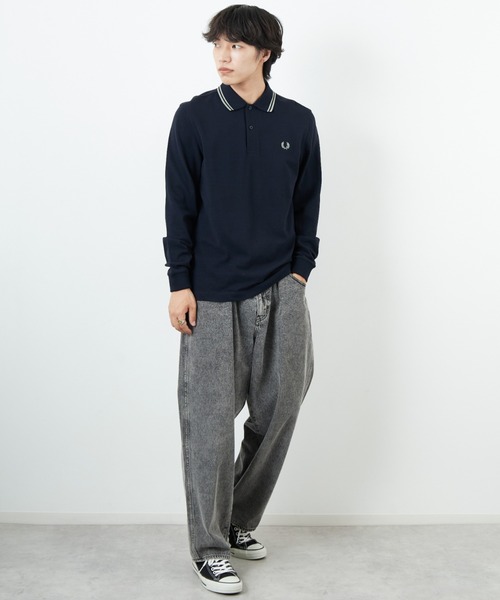 FRED PERRY（フレッドペリー） ポロシャツ ポロ ツインティップライン