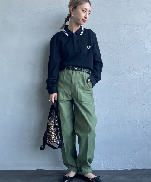 FRED PERRY（フレッドペリー） ポロシャツ ポロ ツインティップライン