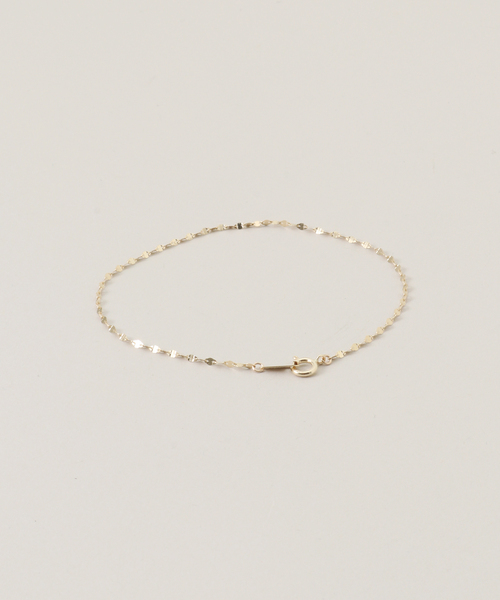 ルボンボン les bonbon 10K 2連チェーンブレスレット SETUP7｜les bon bon/2 tone bracelet 10金 10K K10