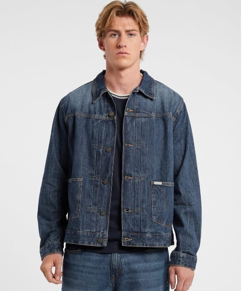 デニムジャケット gジャン GUESS JEANS Jacket Selvedge メンズ 
