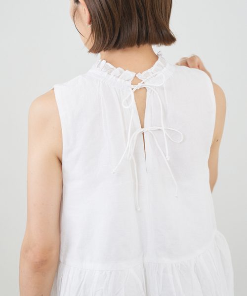 IENA（イエナ） ワンピース MARILYN MOON/マリリンムーン Sheer gather