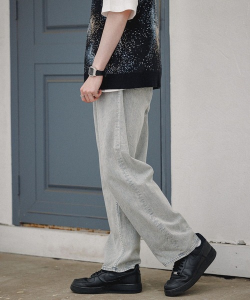 「RAGEBLUE」 加工デニムパンツ MEDIUM ブルー メンズ