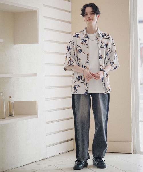 「RAGEBLUE」 加工デニムパンツ MEDIUM ブルー メンズ