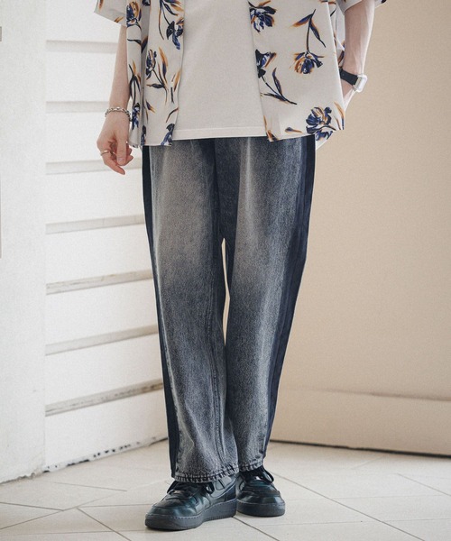 「RAGEBLUE」 加工デニムパンツ MEDIUM ブルー メンズ