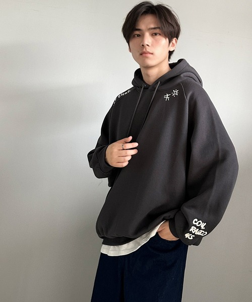 Java プルオーバーパーカー X-LARGE 杢グレー メンズ : ZOZOTOWN Yahoo