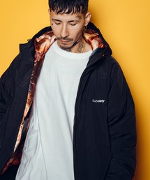 Subciety フードナイロンジャケット 未使用 サブサェティ　タグ付き Subciety（サブサエティ） ナイロンジャケット Nylon puff hooded jkt