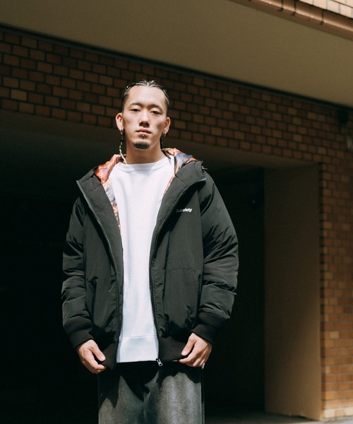 Subciety（サブサエティ） ナイロンジャケット Nylon puff hooded jkt