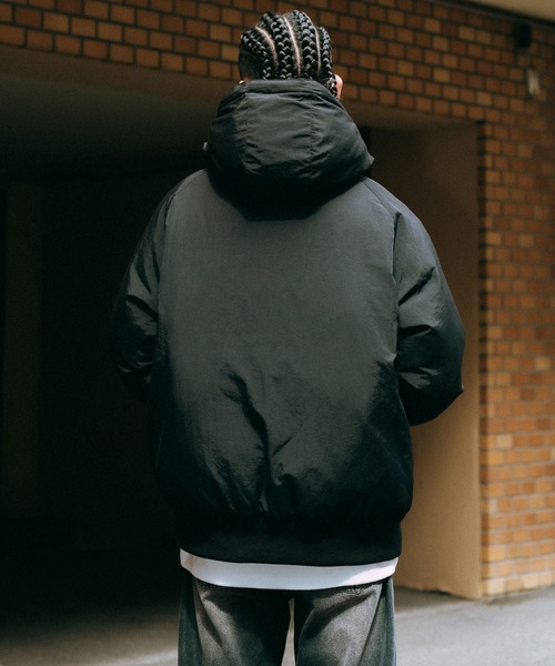 Subciety（サブサエティ） ナイロンジャケット Nylon puff hooded jkt
