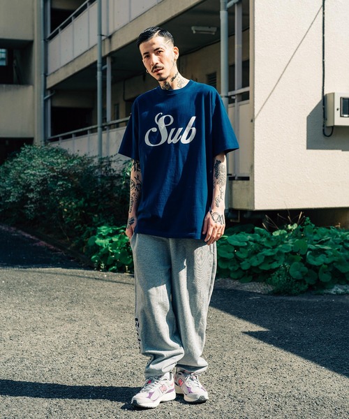 「Subciety」 半袖Tシャツ MEDIUM ホワイト メンズ