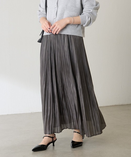 24SS COLLAGEGALLARDAGALANTE レザー プリーツスカート 24SS COLLAGEGALLARDAGALANTE レザー プリーツスカート - メルカリ