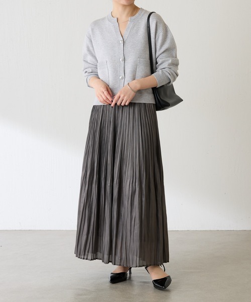 24SS COLLAGEGALLARDAGALANTE レザー プリーツスカート COLLAGEGALLARDAGALANTE 2024 レザー プリーツスカート - メルカリ