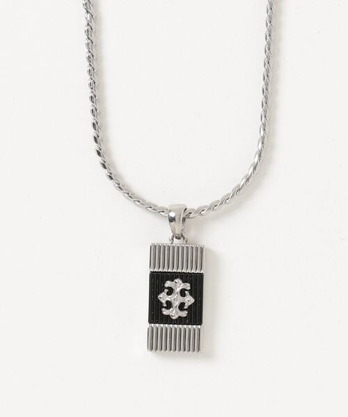 アクセサリー REBELS GUESS（ゲス） ネックレス REBEL MOON 26” REBEL TAG NECKLACE