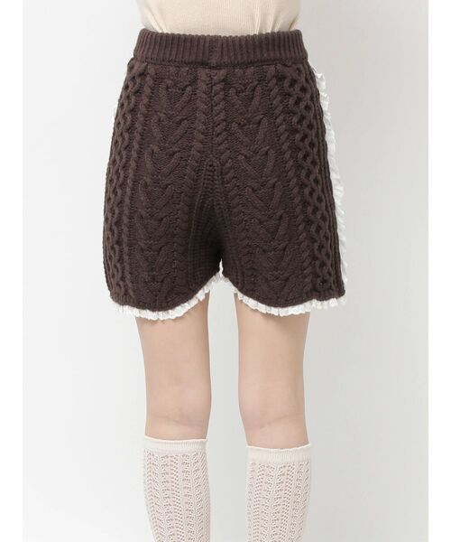 merry jenny（メリージェニー） パンツ frill knit shortpants