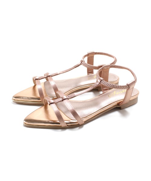 「SESTO」 フラットサンダル M ブラック レディース_画像6