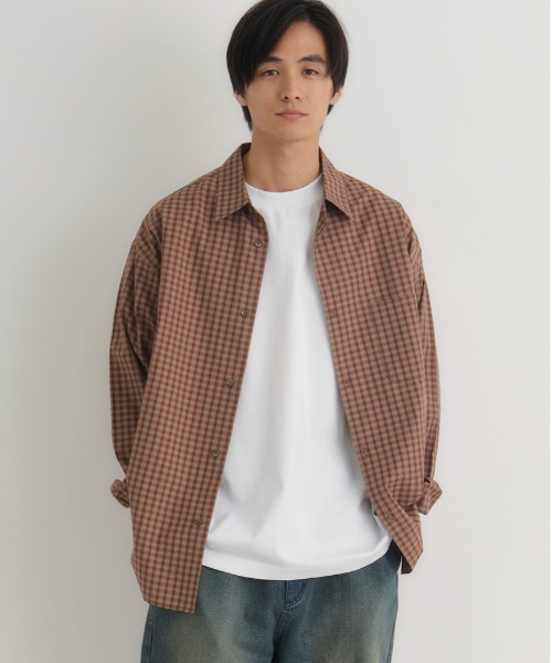 BACK NUMBER シャツ 「BACK NUMBER」「店舗で人気」「さらっと羽織れる