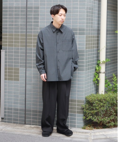 BACK NUMBER シャツ 「BACK NUMBER」「店舗で人気」「さらっと羽織れる