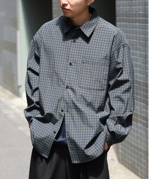BACK NUMBER シャツ 「BACK NUMBER」「店舗で人気」「さらっと羽織れる
