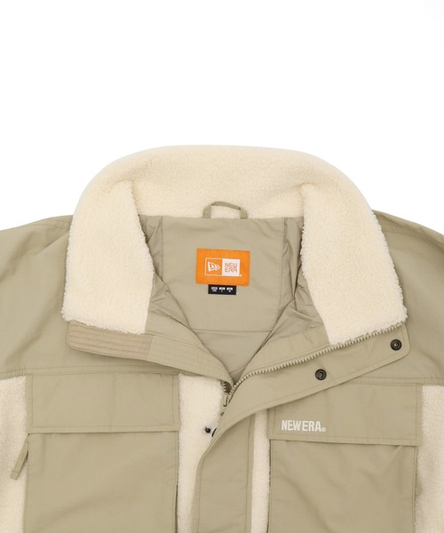 「NEW ERA」 マウンテンパーカー X-LARGE ホワイト メンズ