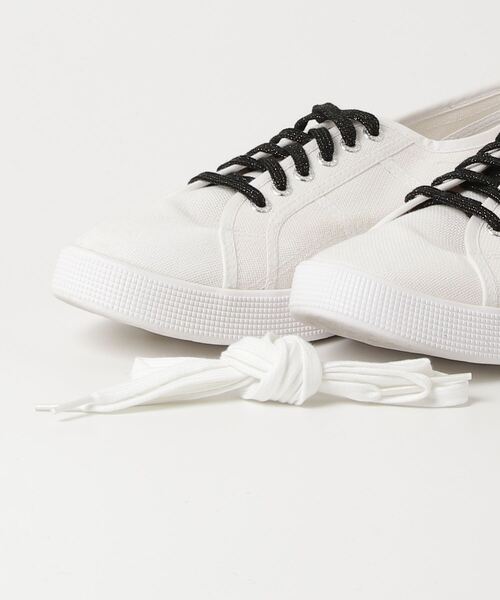 「SUPERGA」 ローカットスニーカー 44 ホワイト メンズ_画像4