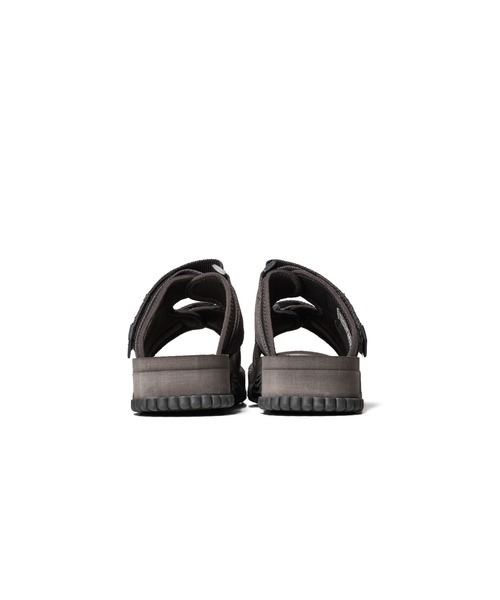 「SHAKA」 フラットサンダル 23cm ブラック レディース