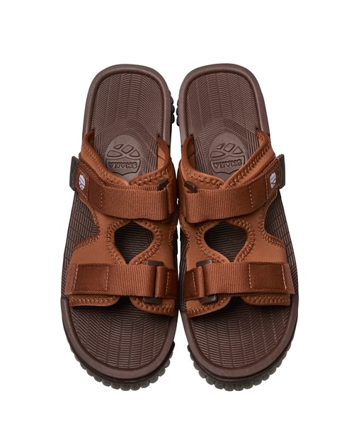 「SHAKA」 フラットサンダル 23cm ブラック レディース