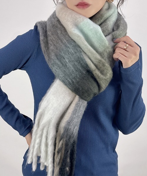 CLOTHY マフラー ストール 「コーデに華をそえる番のアイテム